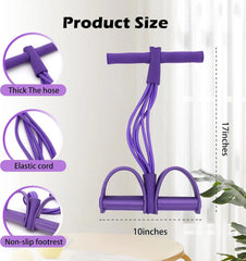 6 Tube Pedal Resistance Device,Exercis