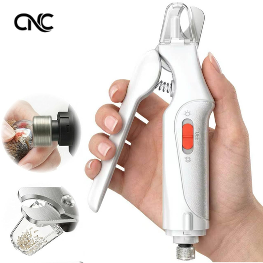 2-in-1 Cat & Dog Nail Clippers with Grinder