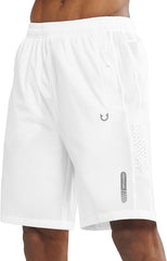 Men'S Athletic Running Shorts Gym Workout Shorts 7"/ 9"/ 5" Quick Dry Lightweight Sports Basketball Exercise Tennis