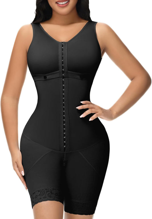 Fajas Colombianas Shapewear for Women Tummy Control Bodysuit Body Shaper for Women Post Surgery Compression