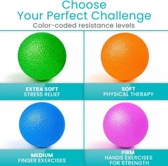 Hand Therapy Exercise Stress Balls