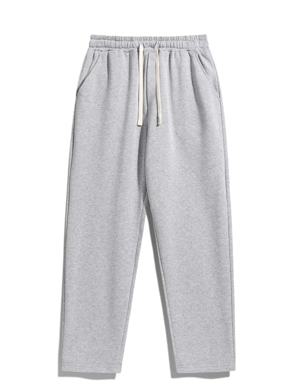 Men'S Drawstring Waist Sweatpants, Athleisure Style Regular Fit Pants with Pockets for Fall & Winter, Casual Men'S Trousers, Sports Bottoms, Casual Sporty Trousers