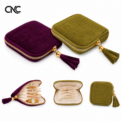 2-Pack Jewelry Zipper Pouch