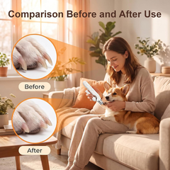 2-in-1 Cat & Dog Nail Clippers with Grinder