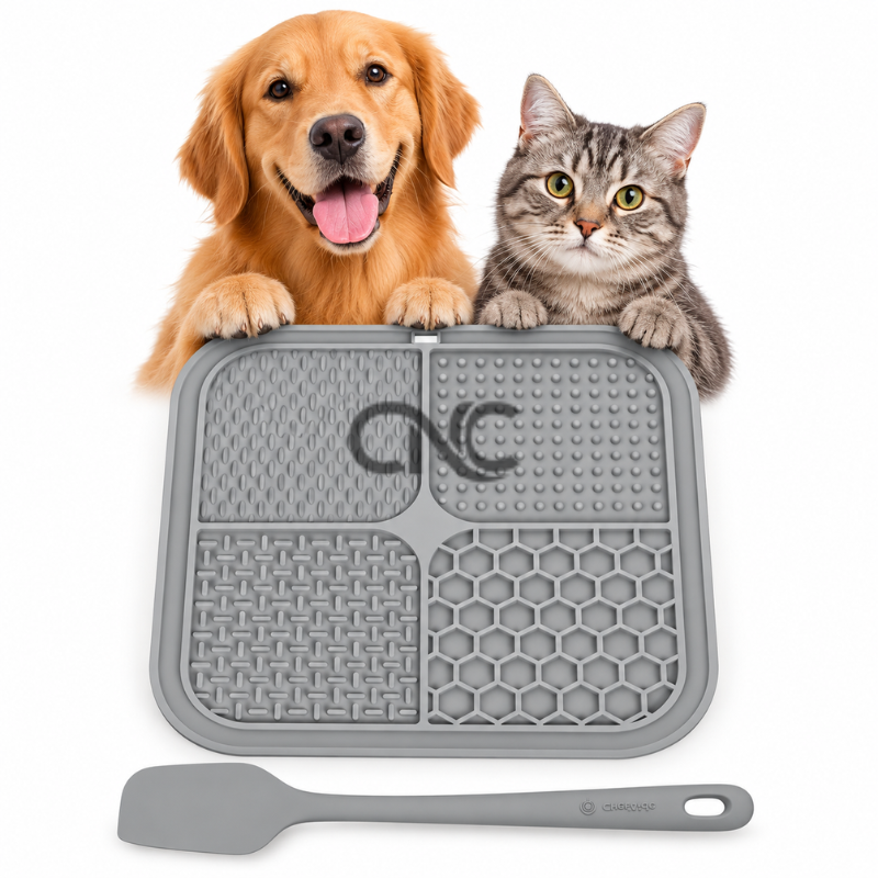 2 Pack Lick Mats for Dogs & Cats