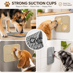 2 Pack Lick Mats for Dogs & Cats