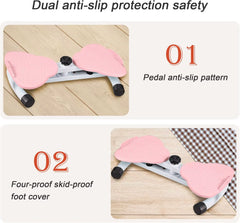 Portable Waist Twist Machine with Adjustable Resistance, Home Gym Equipment for Women Ab Exercise Board with 300 LBS Weight