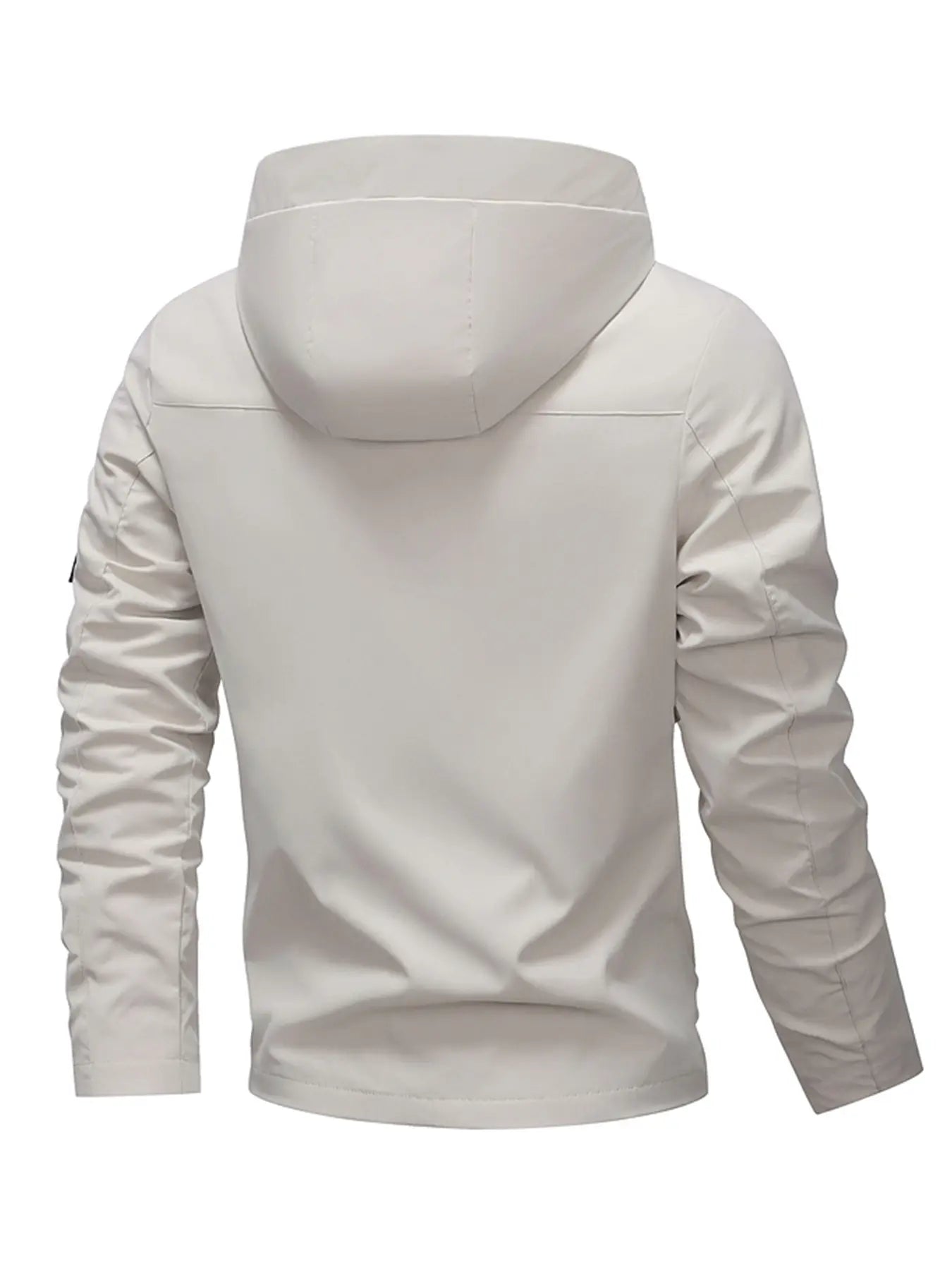 Men'S Windproof Waterproof Jacket, Fall Winter Hooded Pullover Coat, Casual Sports Comfortable Top, Outdoor Hiking Party Travel Cycling, Windproof Outerwear