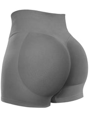 Seamless Shorts for Women, Invisible Scrunch Butt Lifting Gym Booty Biker Shorts, Breathable Comfortable High Stretch Skinny Shorts, Gym Shorts, Ladies Sportswear for Indoor Outdoor Wear, Athletic Shorts, High Waist Shorts