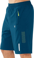 Men'S Athletic Running Shorts Gym Workout Shorts 7"/ 9"/ 5" Quick Dry Lightweight Sports Basketball Exercise Tennis