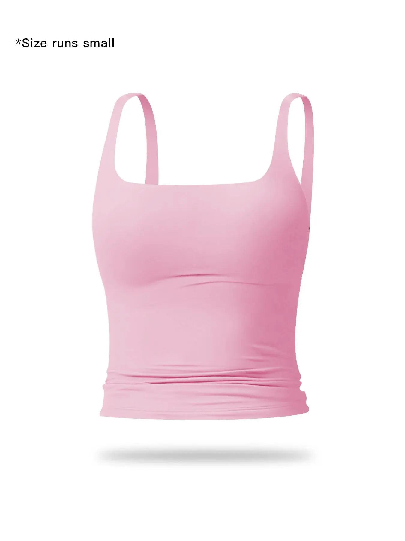 Women'S Solid Color Sports Tank Top, Casual Comfy Breathable Sleeveless Workout Top for Yoga Gym Workout Running, Ladies Sportswear for All Seasons, Athletic Yoga Tops