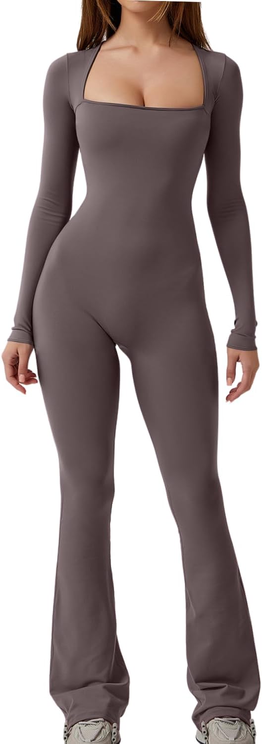 Jumpsuits for Women Square Neck