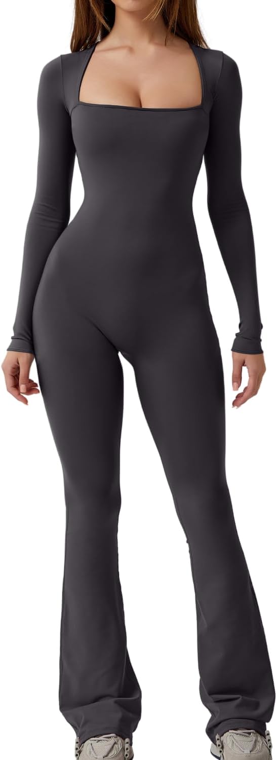 Jumpsuits for Women Square Neck