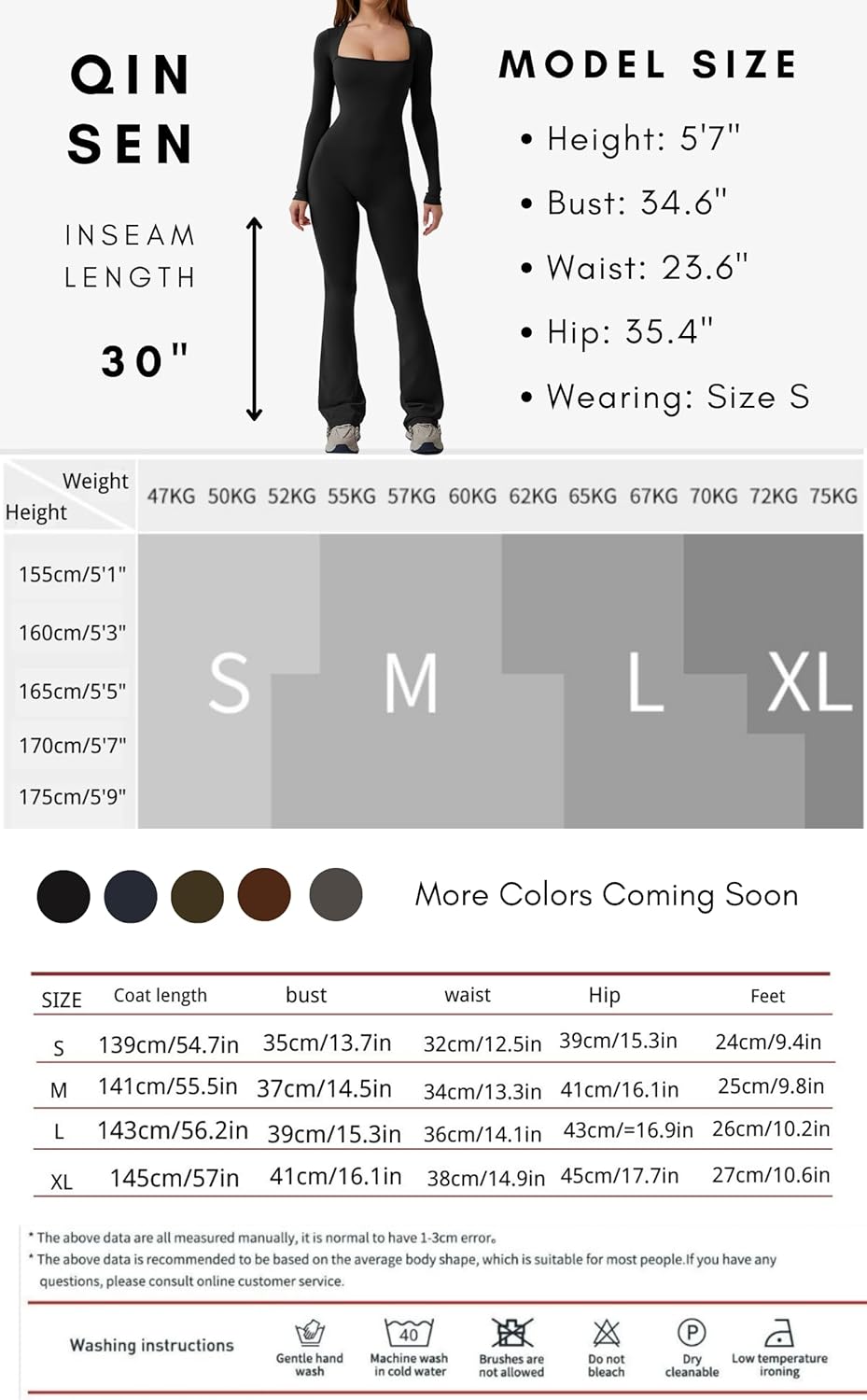 Jumpsuits for Women Square Neck