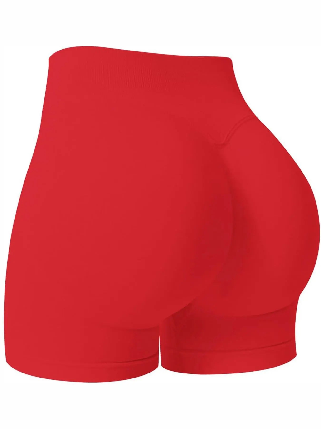 Seamless Shorts for Women, Invisible Scrunch Butt Lifting Gym Booty Biker Shorts, Breathable Comfortable High Stretch Skinny Shorts, Gym Shorts, Ladies Sportswear for Indoor Outdoor Wear, Athletic Shorts, High Waist Shorts