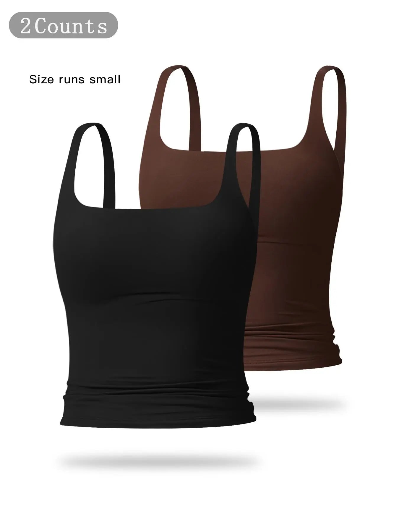 Women'S Solid Color Sports Tank Top, Casual Comfy Breathable Sleeveless Workout Top for Yoga Gym Workout Running, Ladies Sportswear for All Seasons, Athletic Yoga Tops