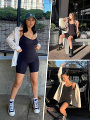 Women'S Seamless Shapewear Bodysuit Tummy Control Body Shaper Waist Defining Body Suit