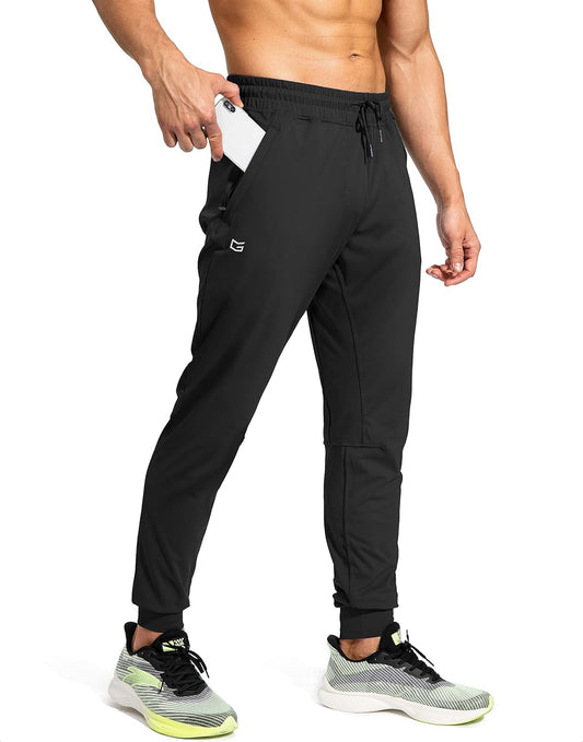 Men'S Sweatpants with Zipper Pockets Athletic Pants 