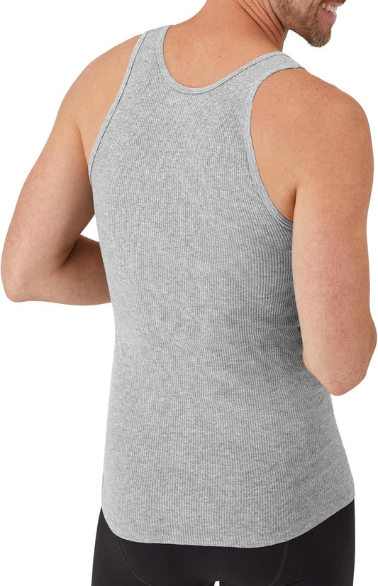 Men'S Tank Undershirt Pack, Cotton Tank Undershirt