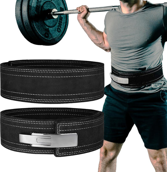 Weightlifting Belt for Men and Women, Black 
