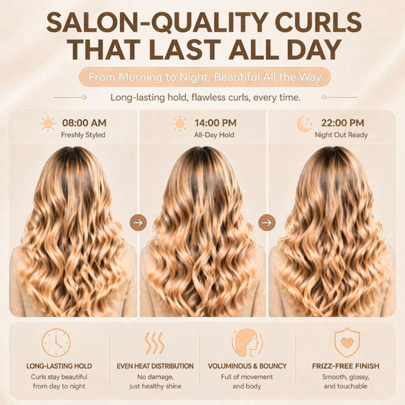 Automatic Rotating Curling Iron