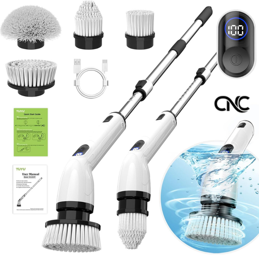 Electric Cordless Spin Scrubber