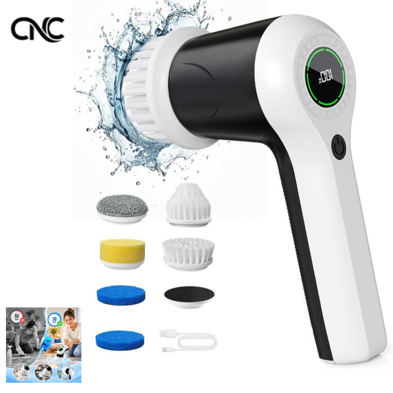 Electric Spin Scrubber Cleaning Brush