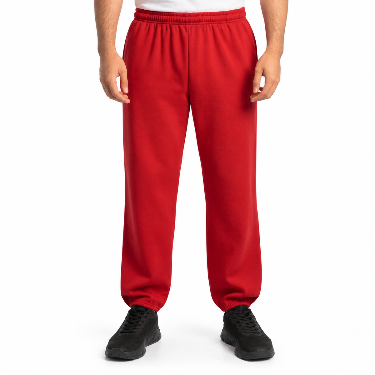 Fleece Elastic Bottom Sweatpants