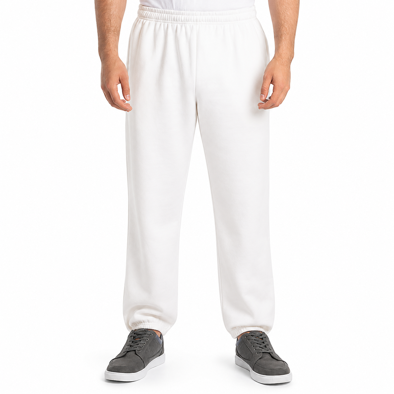 Fleece Elastic Bottom Sweatpants