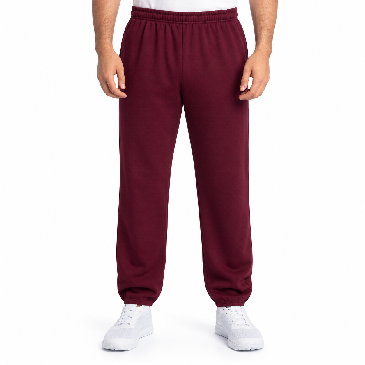 Fleece Elastic Bottom Sweatpants