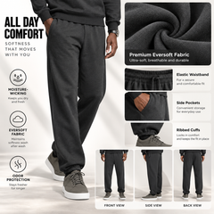 Fleece Elastic Bottom Sweatpants