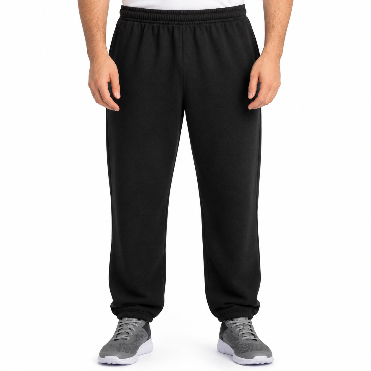 Fleece Elastic Bottom Sweatpants