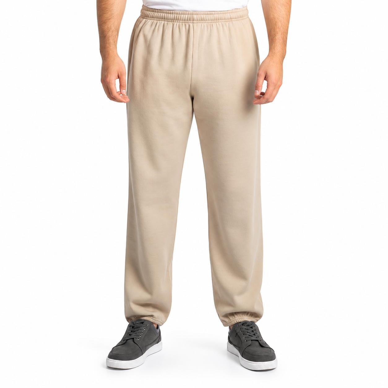 Fleece Elastic Bottom Sweatpants