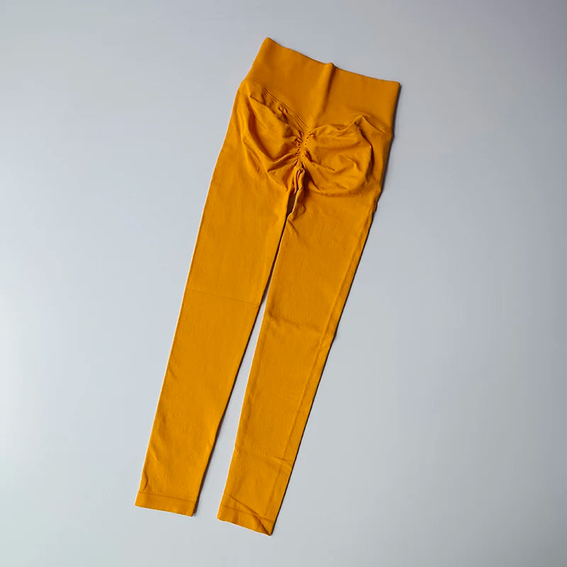 High Waist Yoga Leggings Women Seamless Push up Sport Leggings Fitness Running Hip Lift Yoga Pants Highly Elastic Gym Leggings