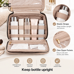 Hanging Toiletry Bag Water-Resistant Travel Organizer