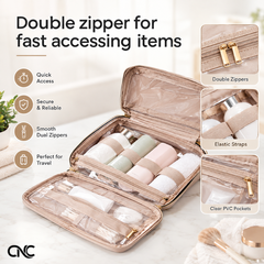 Hanging Toiletry Bag Water-Resistant Travel Organizer