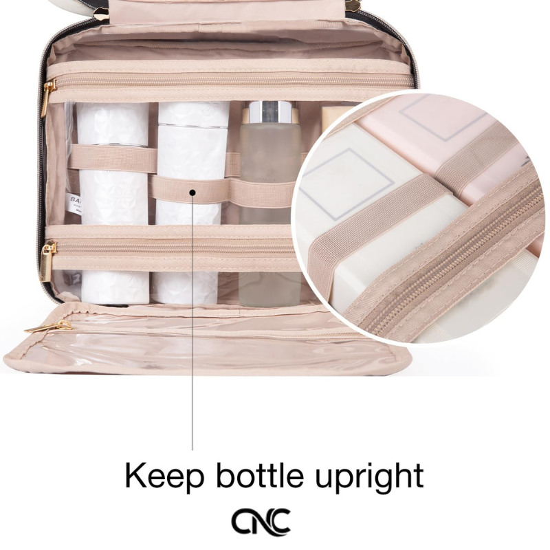 Hanging Toiletry Bag Water-Resistant Travel Organizer