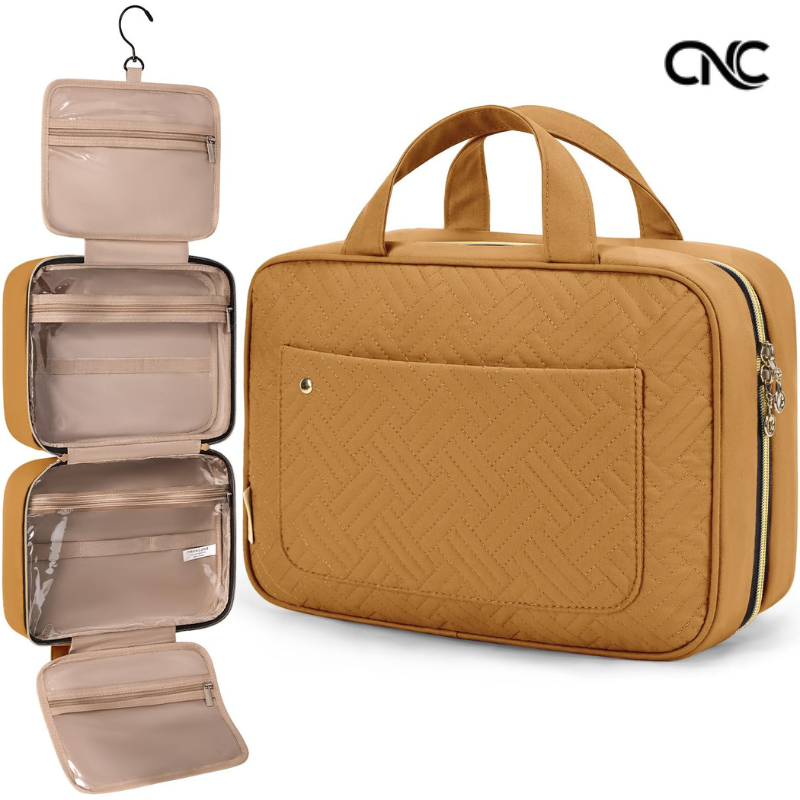 Hanging Toiletry Bag Water-Resistant Travel Organizer