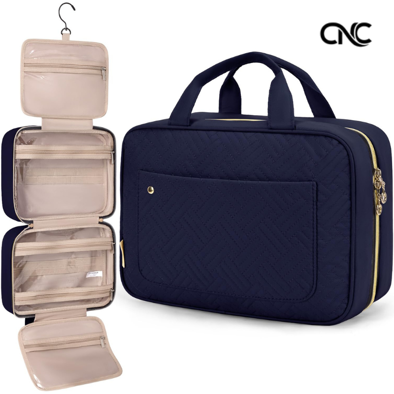 Hanging Toiletry Bag Water-Resistant Travel Organizer