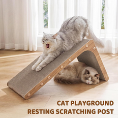 L-Shaped Cardboard Cat Scratcher