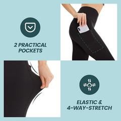 6-Pack Women's Leggings with Pockets