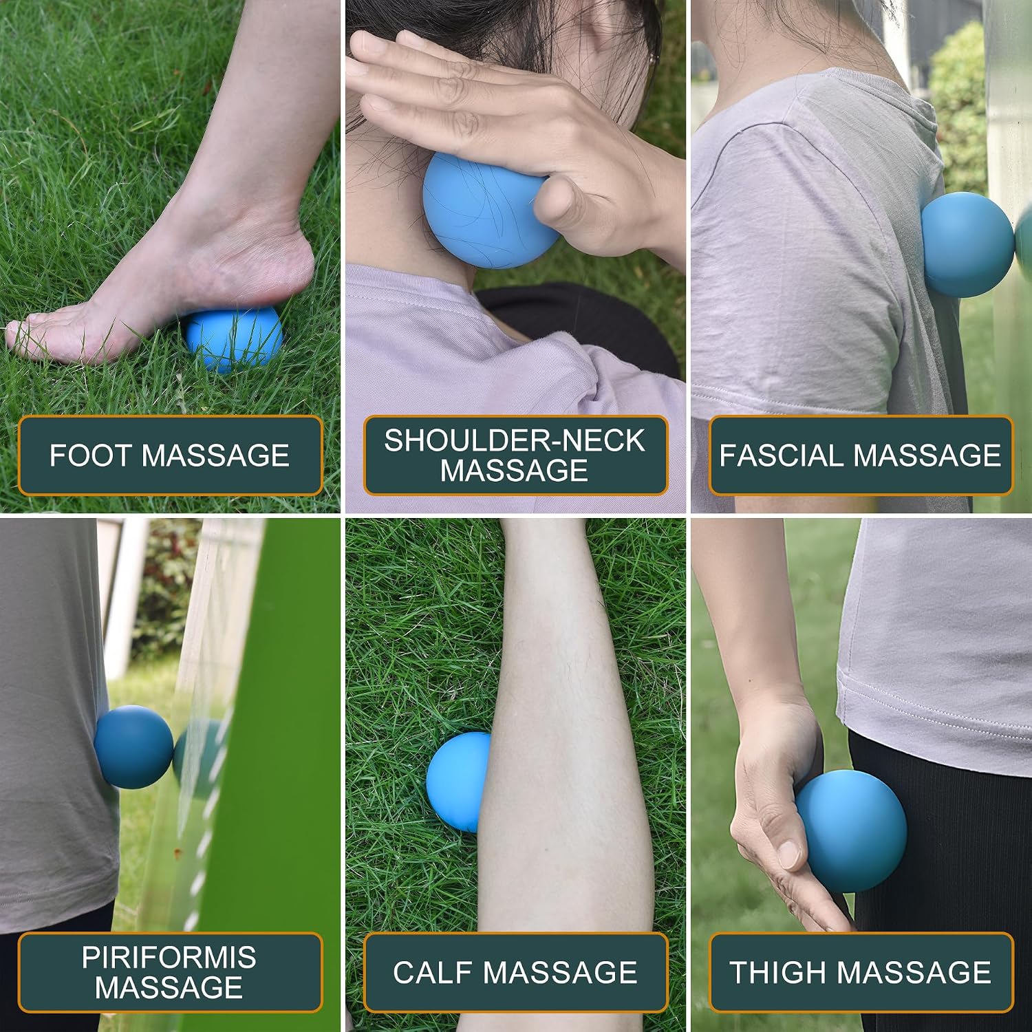 Massage Lacrosse Balls Set of 2