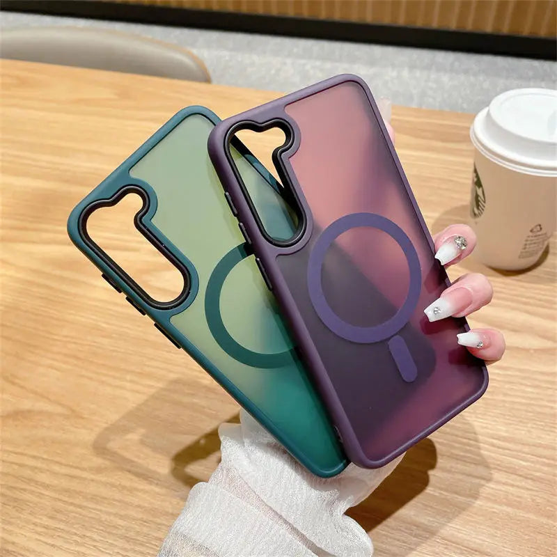 Samsung Galaxy S25/S24 Ultra/ S23/ S22 plus/ S20/ S21 FE Magsafe Magnetic Cover