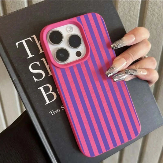 Colorful Striped Iphone 17 Pro Max Case