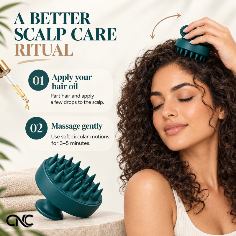 2-Pack Scalp Massager Shampoo Brush