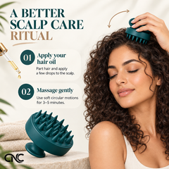 2-Pack Scalp Massager Shampoo Brush
