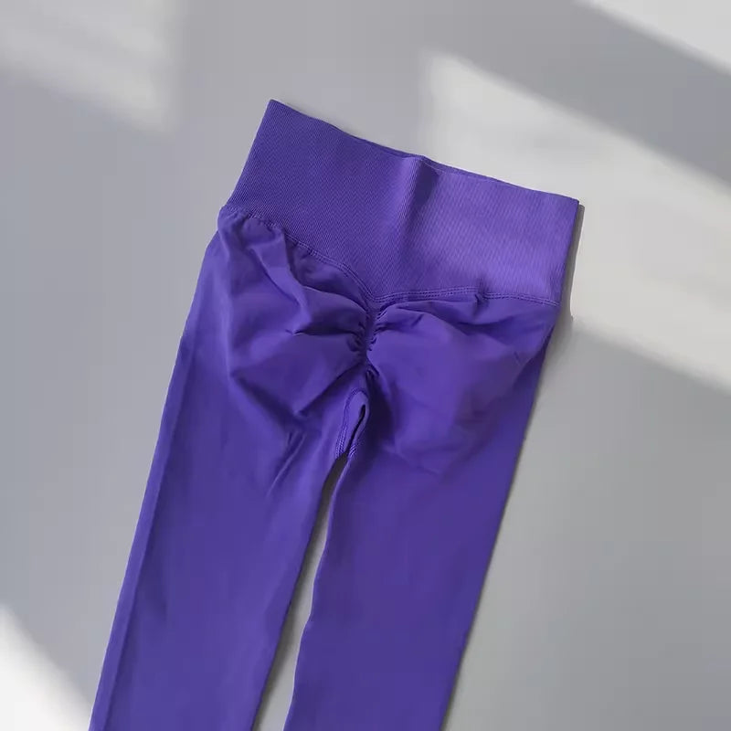 High Waist Yoga Leggings Women Seamless Push up Sport Leggings Fitness Running Hip Lift Yoga Pants Highly Elastic Gym Leggings