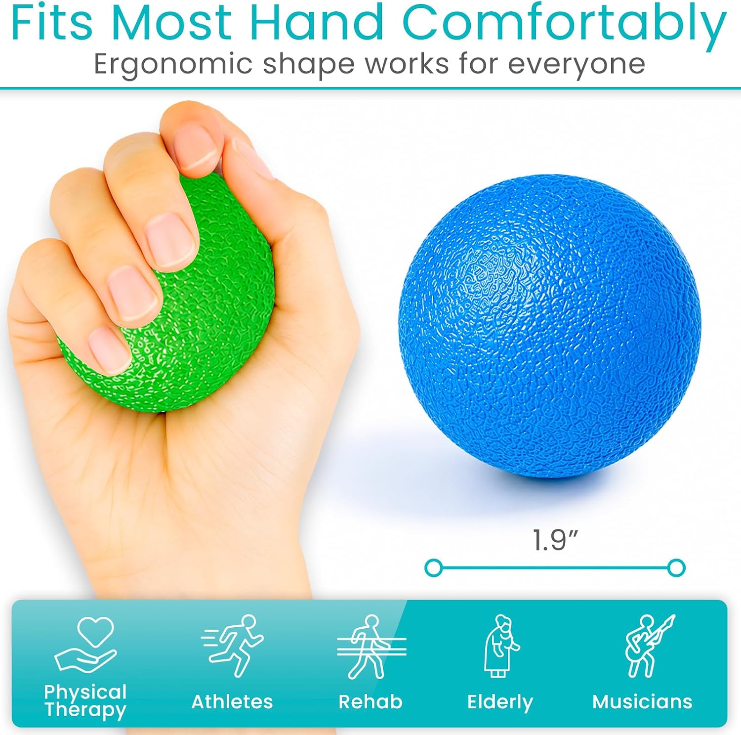 Hand Therapy Exercise Stress Balls