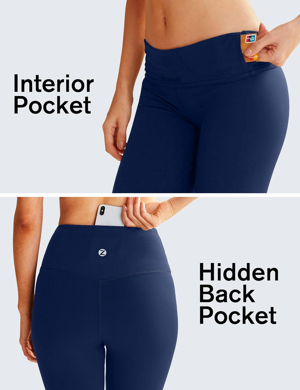 5"/10" Biker Shorts Women Tummy Control High Waisted Workout Athletic Yoga Compression Long Shorts with 2 Hidden Pockets