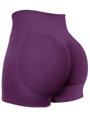 Seamless Shorts for Women, Invisible Scrunch Butt Lifting Gym Booty Biker Shorts, Breathable Comfortable High Stretch Skinny Shorts, Gym Shorts, Ladies Sportswear for Indoor Outdoor Wear, Athletic Shorts, High Waist Shorts